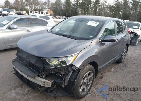 2017 Honda Cr-V Ex из США, поврежденный, VIN 5J6RW2H59HL020611